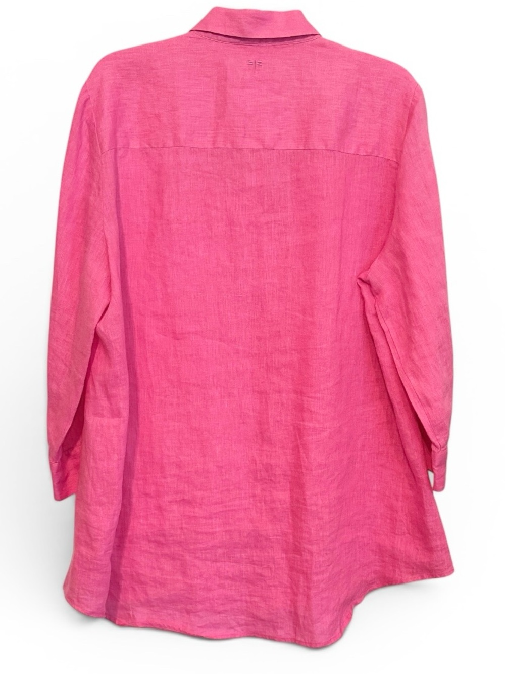 NWOT Tyler Boe Size Large Dora Linen Tunic in Cheeky Pink - Picture 4 of 11